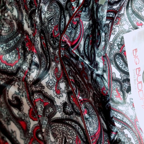 Big Buddha Bag - Maroon Patent Leather - Picture 6 of 7